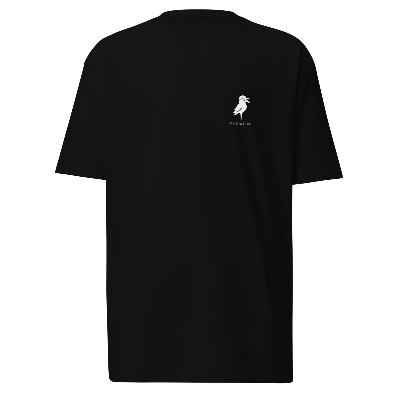 Crow Tee in Black — product view 3