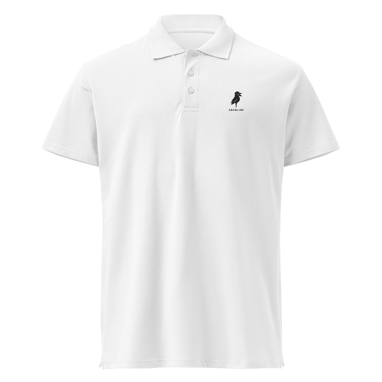 Crow Polo in White — product view 9